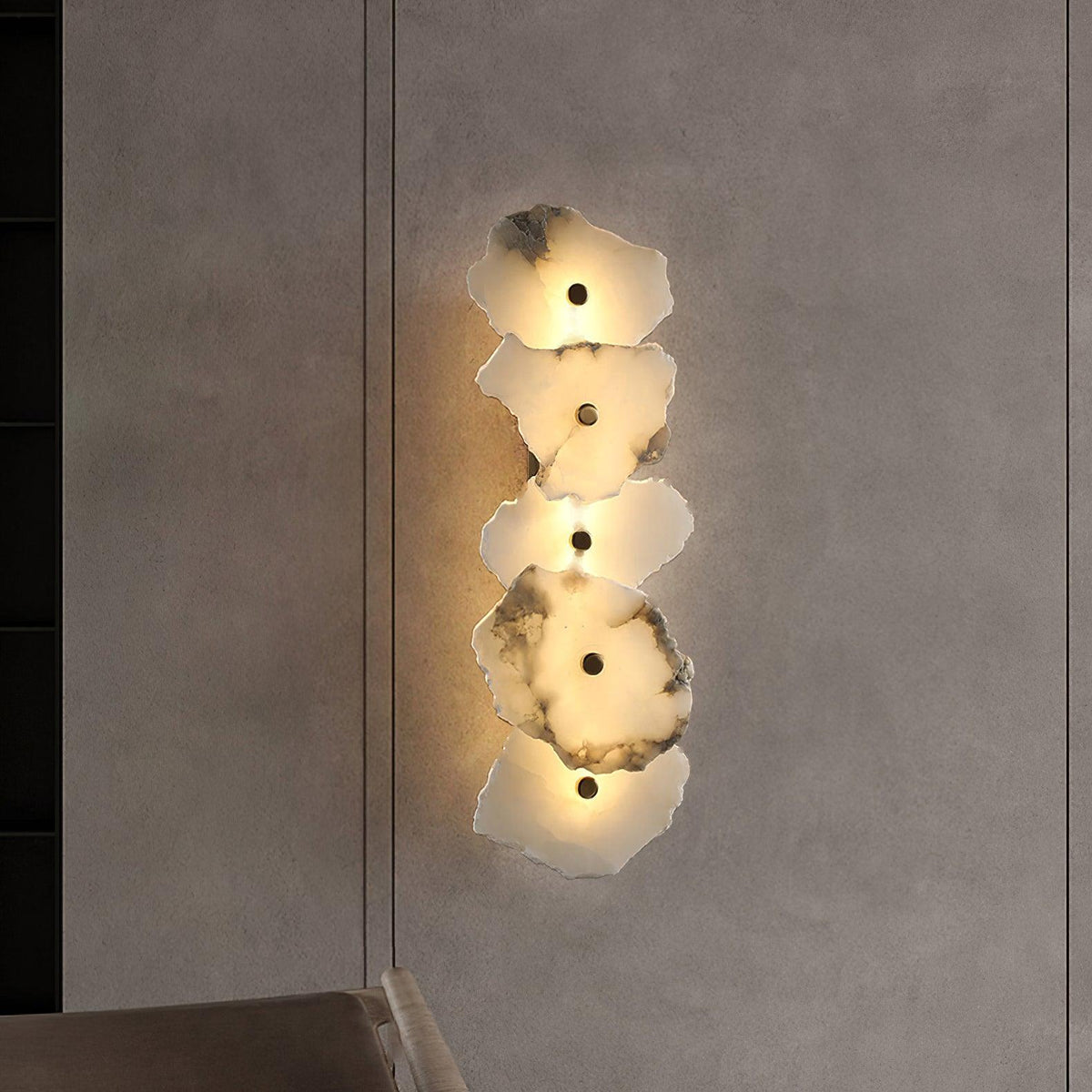 Kokai Alabaster Indoor Wall Light