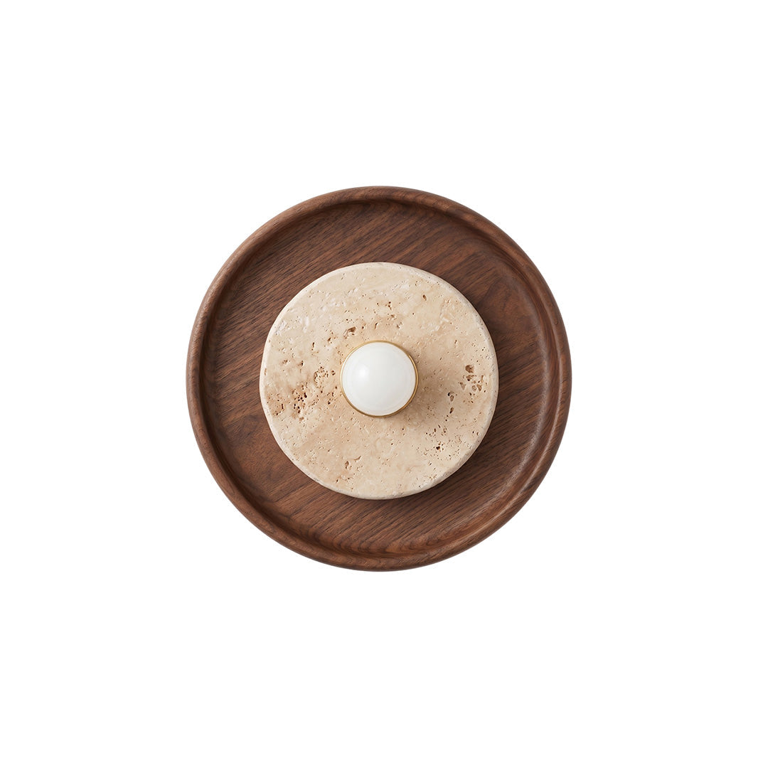 Lumenhart Travertine Wall Sconce