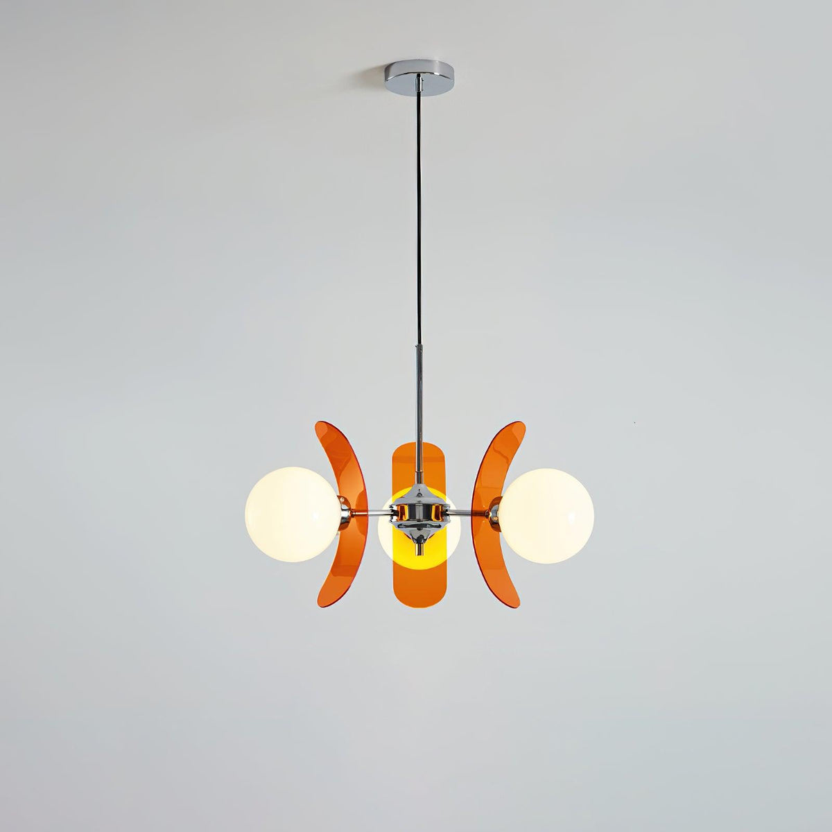 Aira  Chandelier Brown &Orange