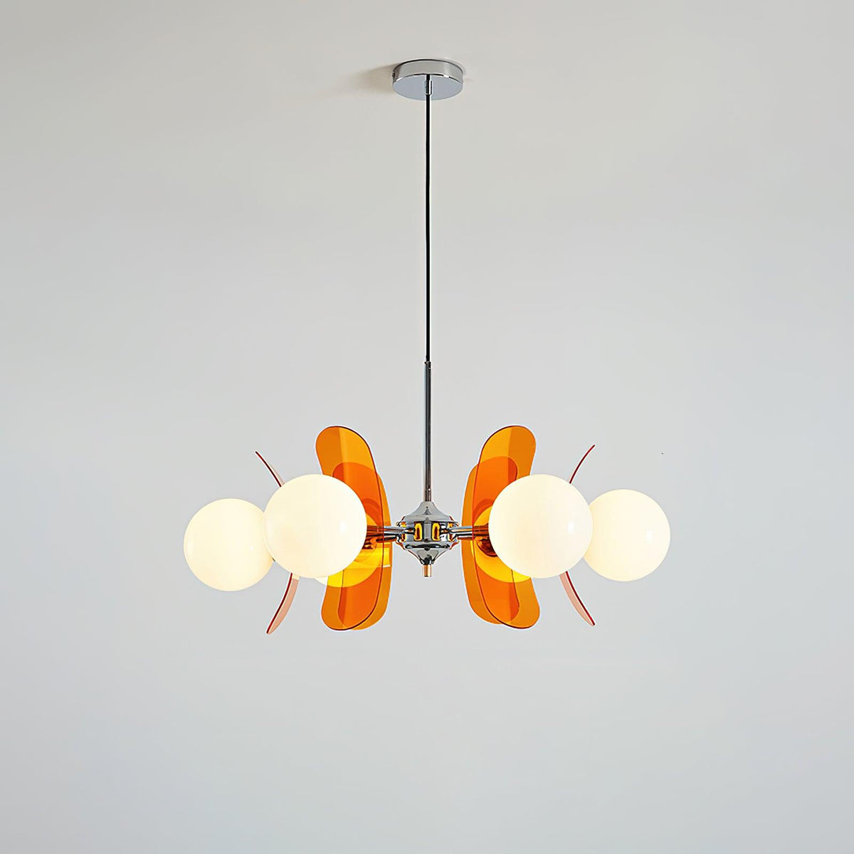 Aira  Chandelier Brown &Orange