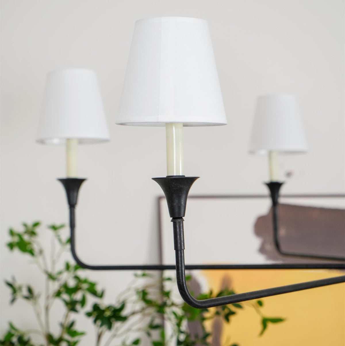 Arthaila Vintage Industrial Grande Fabric Chandelier
