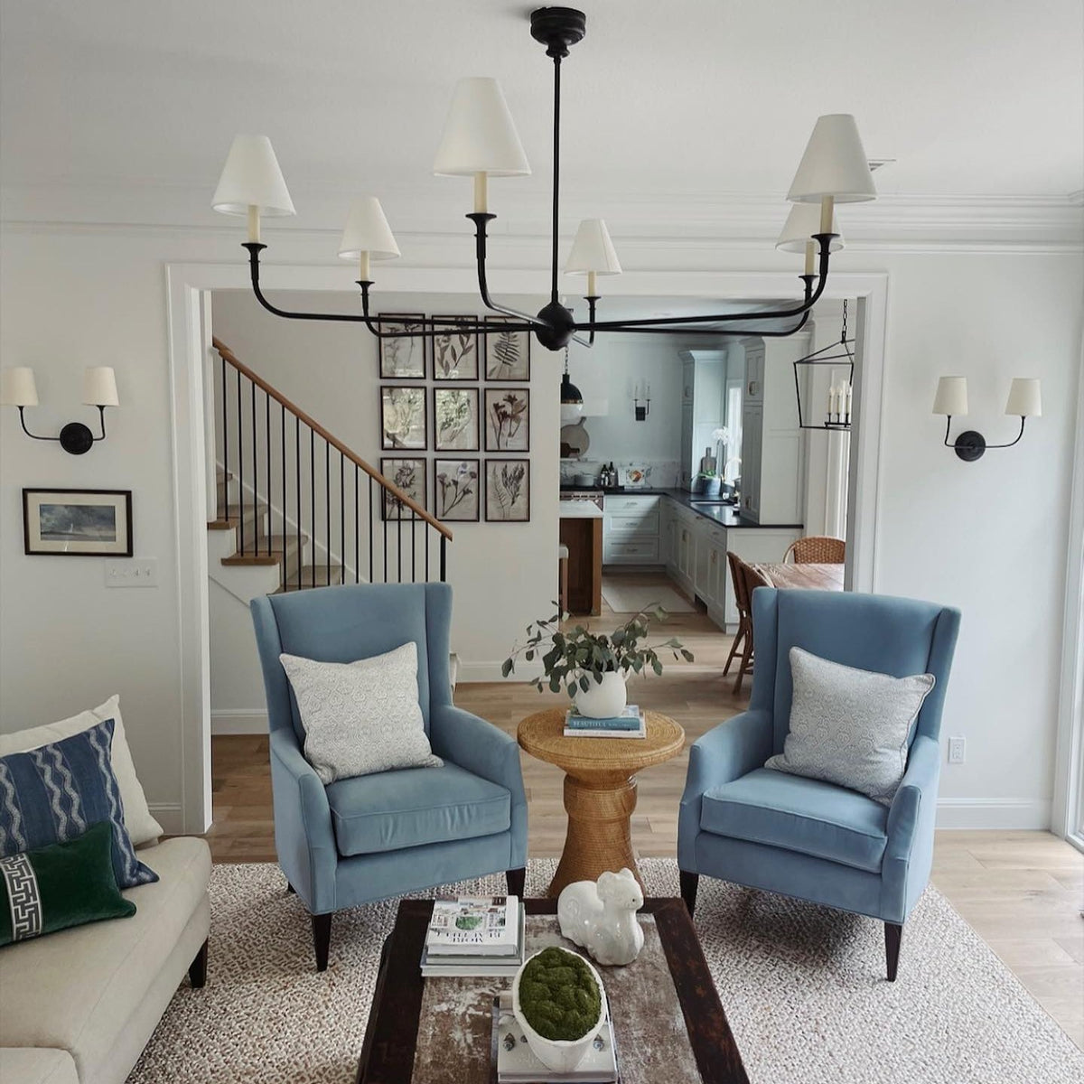Arthaila Vintage Industrial Grande Fabric Chandelier