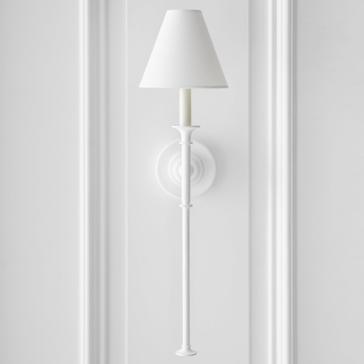 Silva Vintage Wall Lamp Fabric  Black/White/Brass  Arm