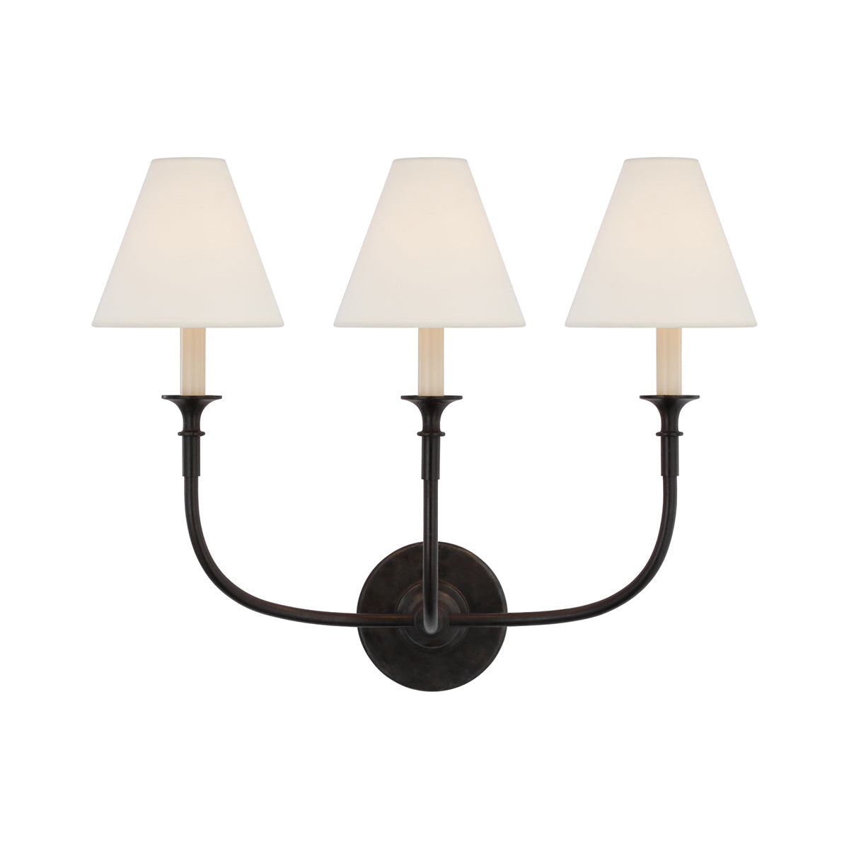 Cygnus Modern Minimalist Traditional Black Fabric Wall Lamp