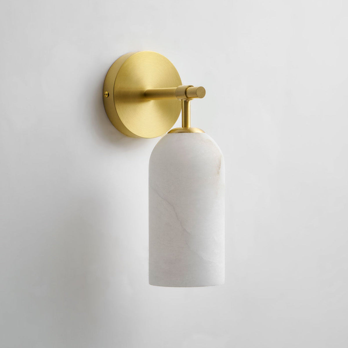 Zowen Pillar Alabaster Indoor Wall Light