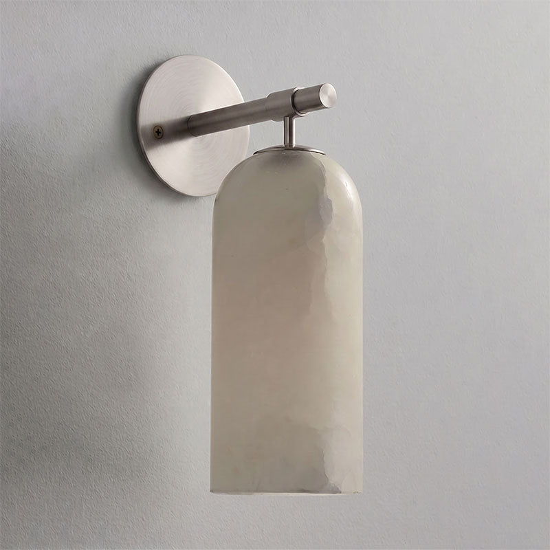 Zowen Pillar Alabaster Indoor Wall Light