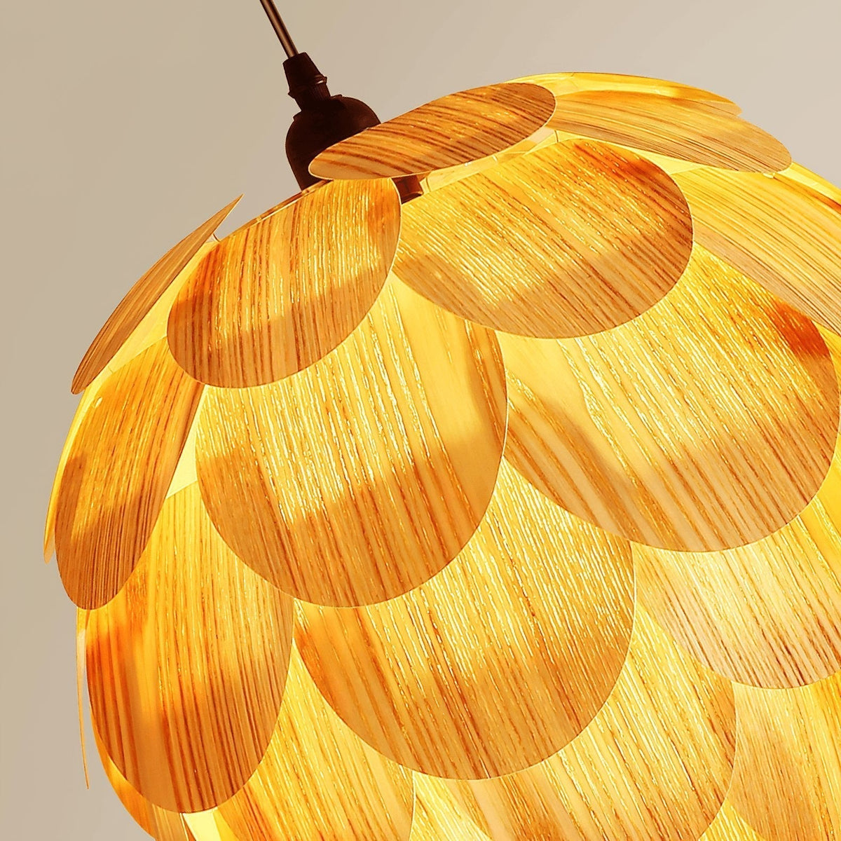 Wlara Modern Wood Pendant Light
