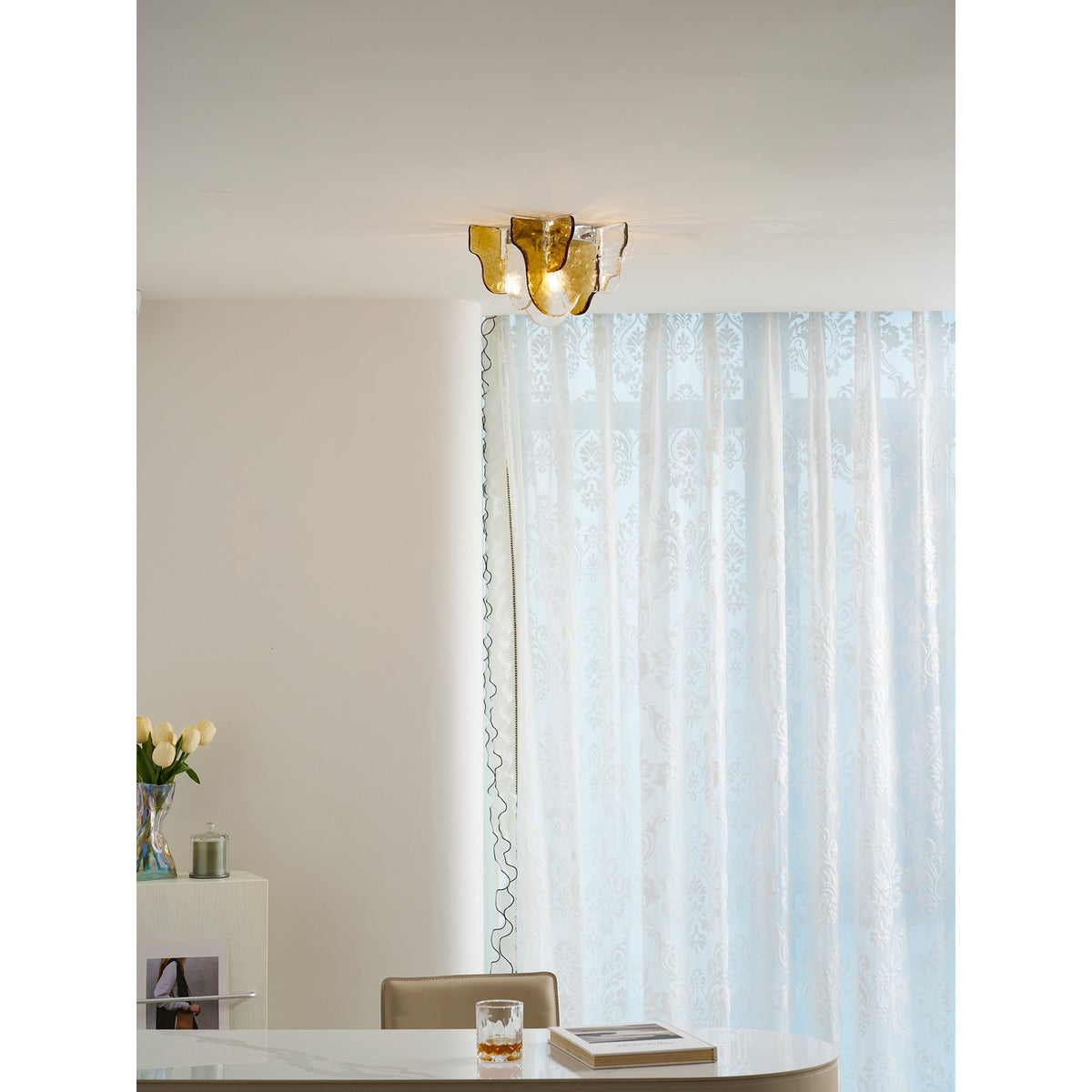 Northwick Murano Glass Flush Mount