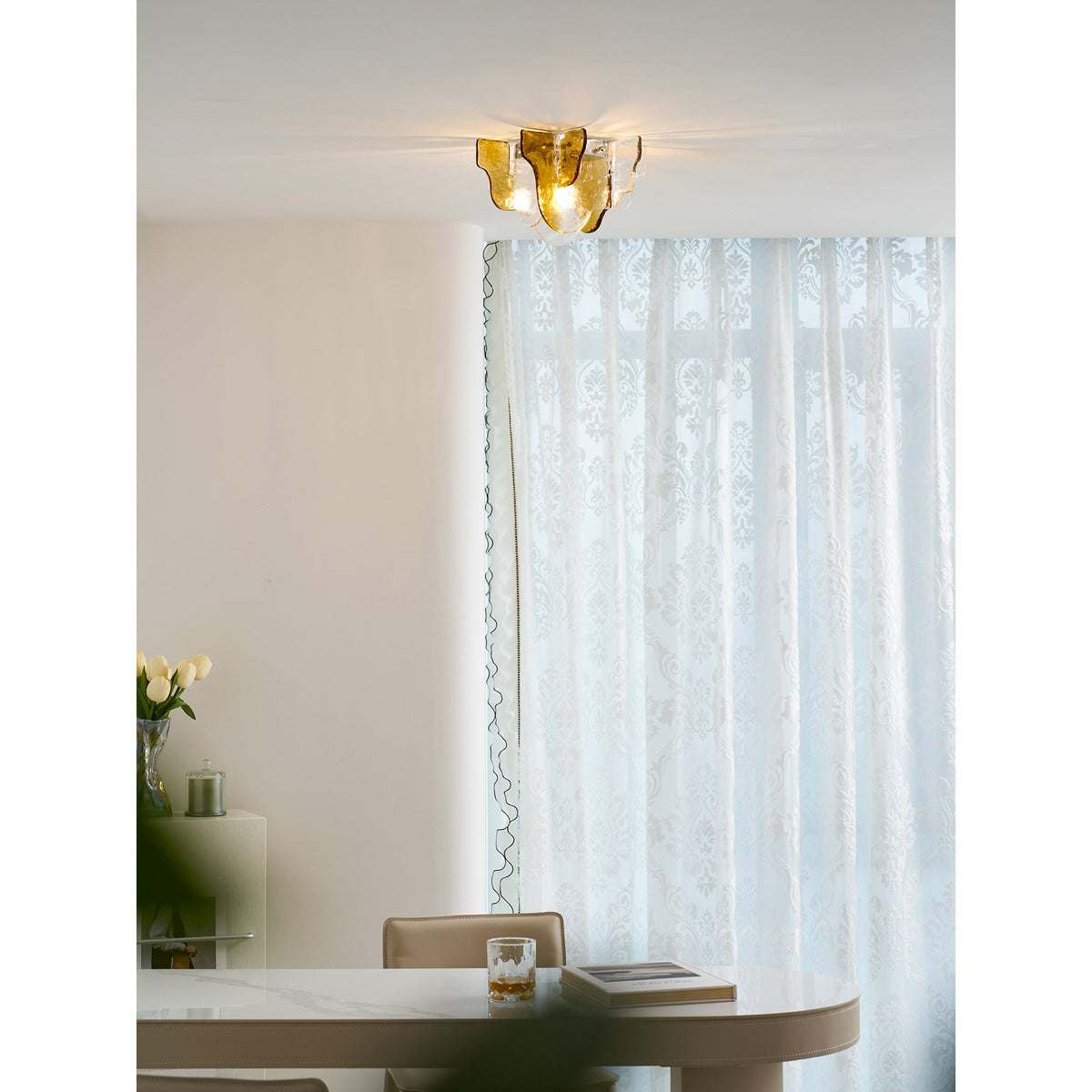Northwick Murano Glass Flush Mount