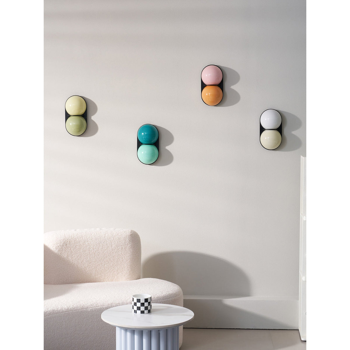 Eversham Twin Globe Wall Lamp