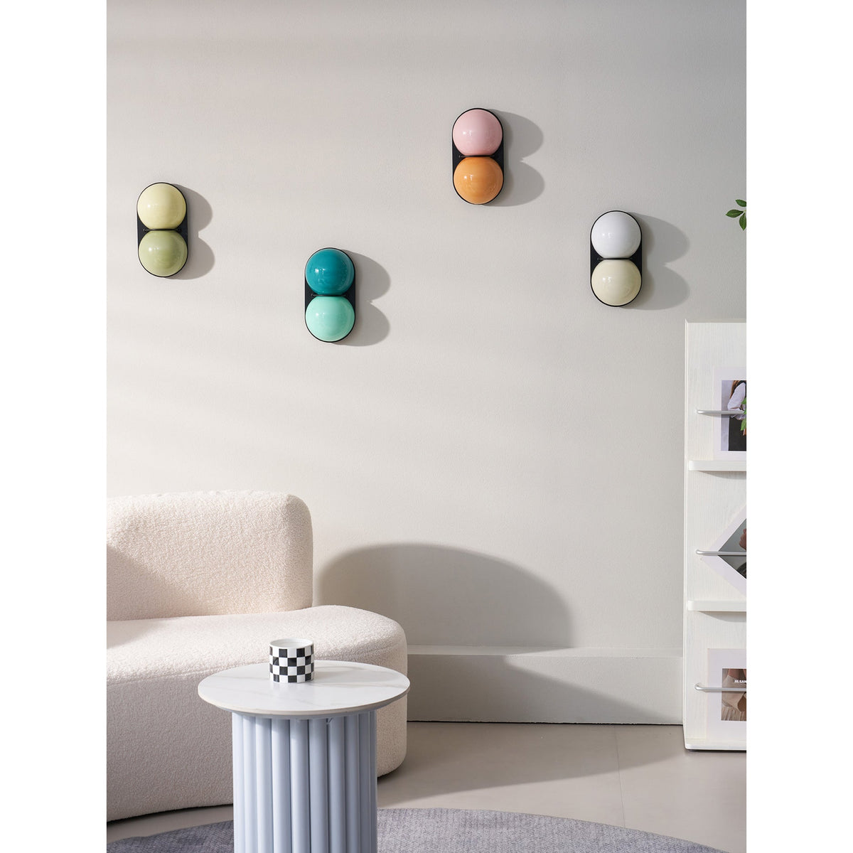 Eversham Twin Globe Wall Lamp