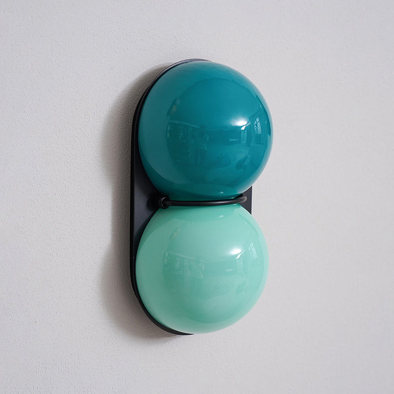 Eversham Twin Globe Wall Lamp