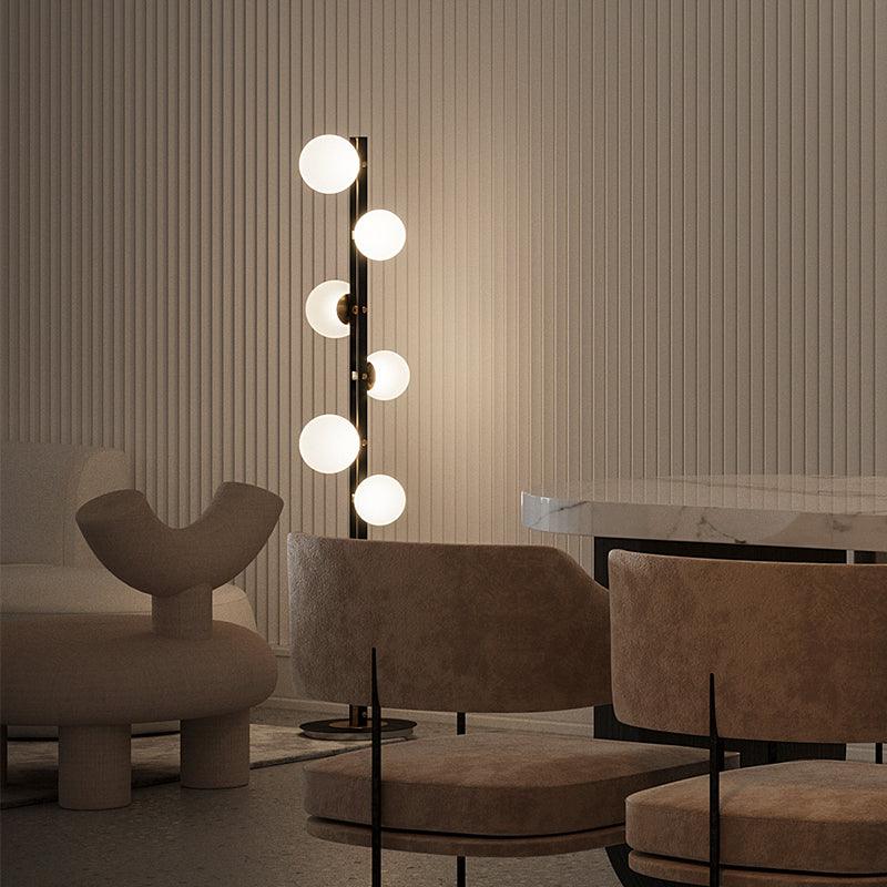 Eireneria Elegant Glass Floor Lamp