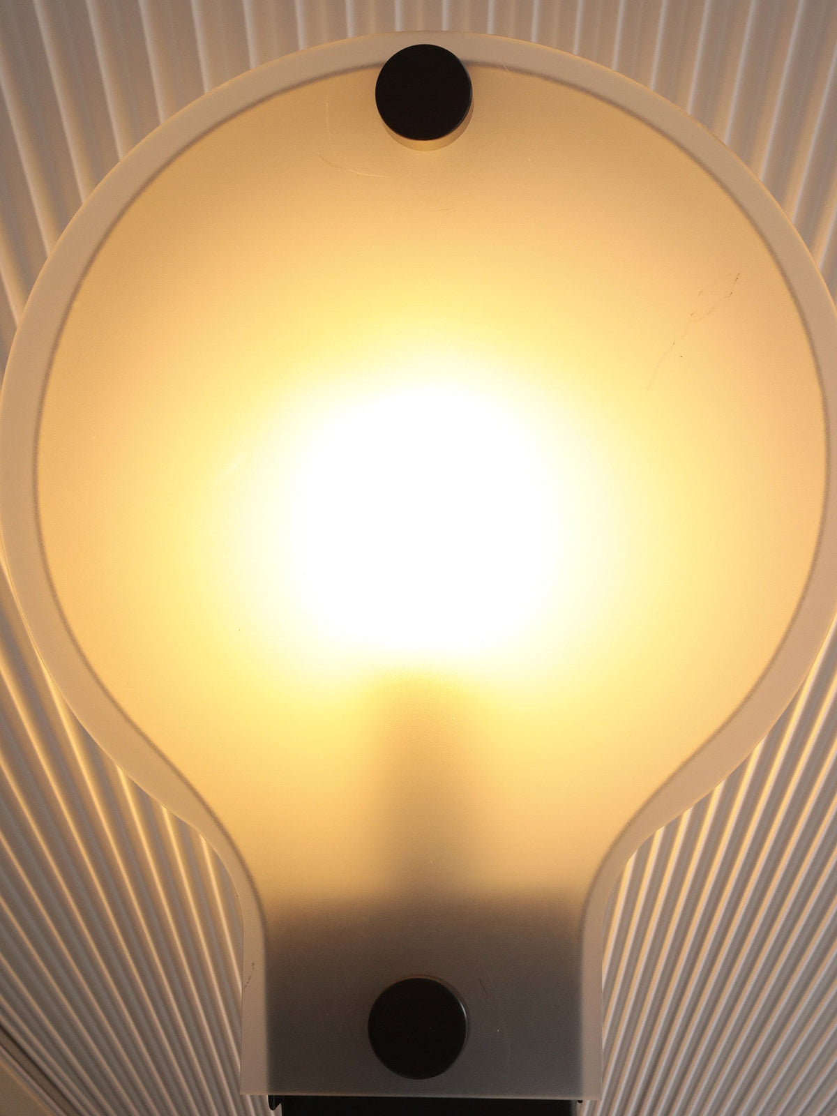 Pleated Fan Floor Lamp