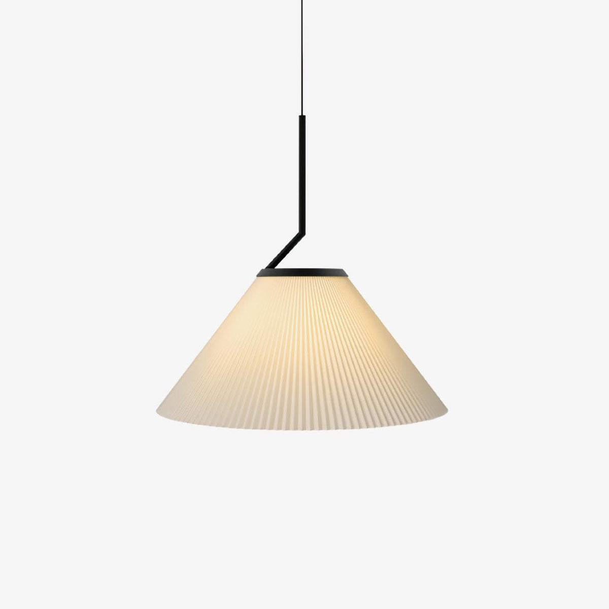 Tyrs Pleated Fabric Pendant Light