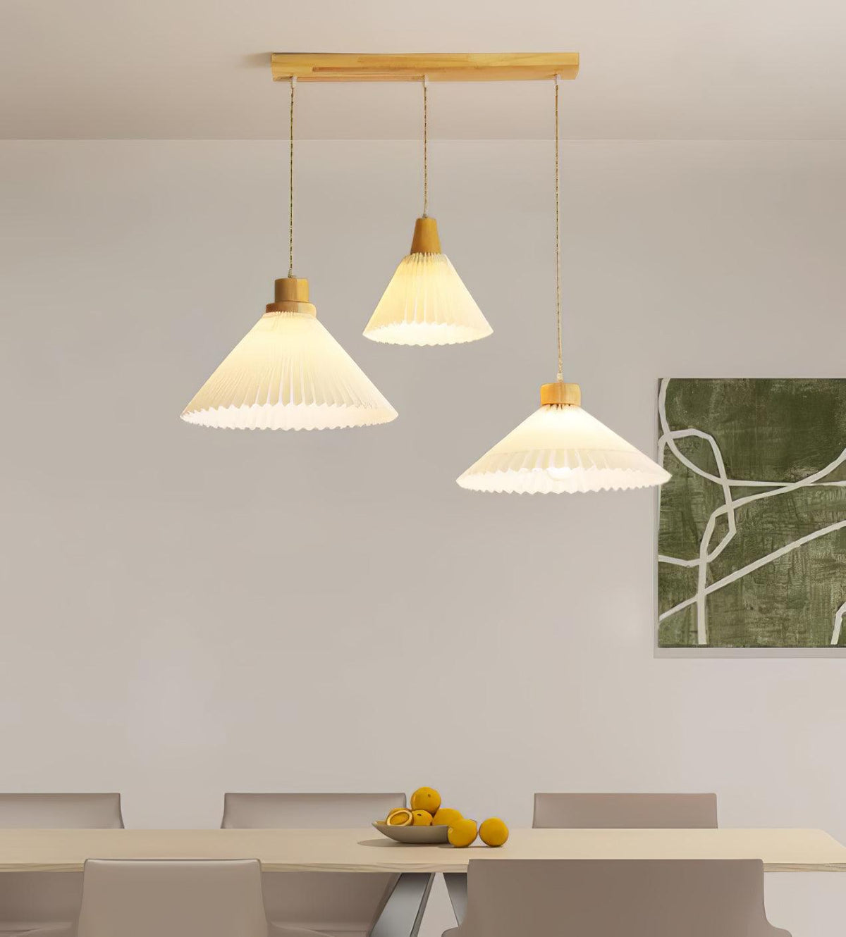 Enon Wooden Pendant Light
