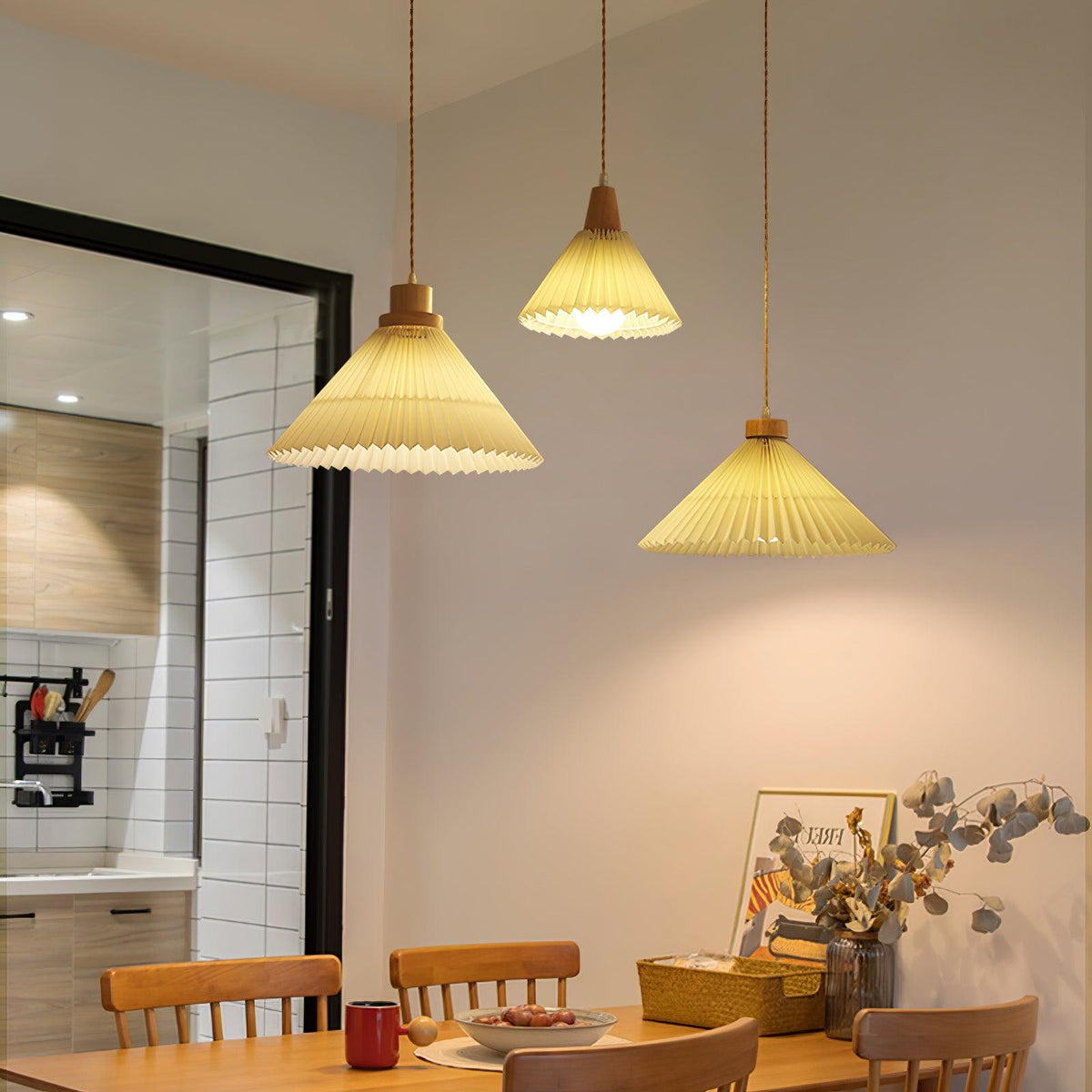 Enon Wooden Pendant Light