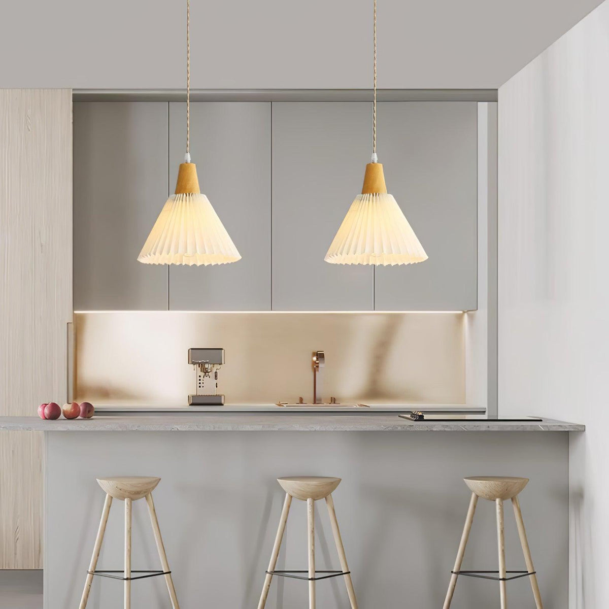 Enon Wooden Pendant Light