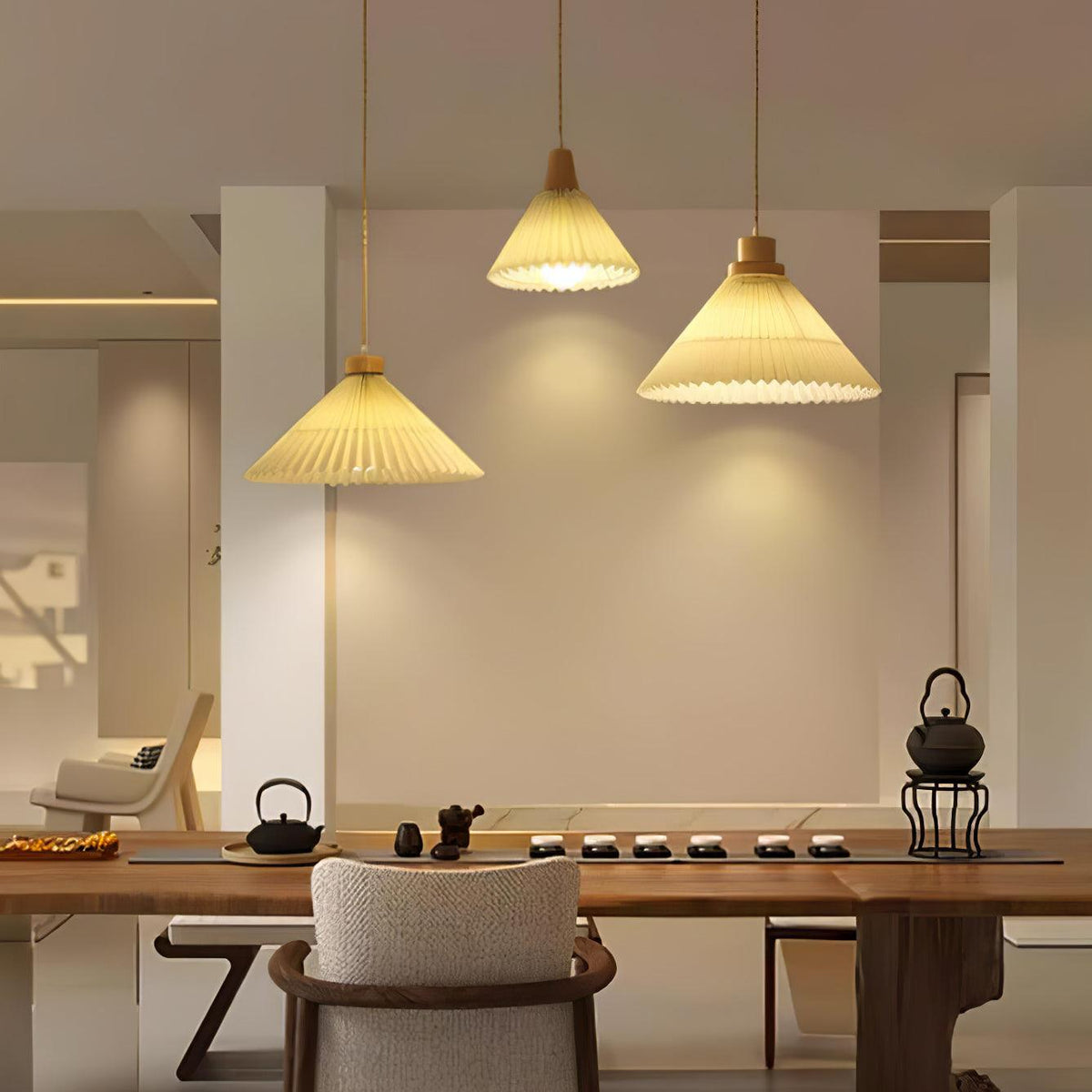 Enon Wooden Pendant Light
