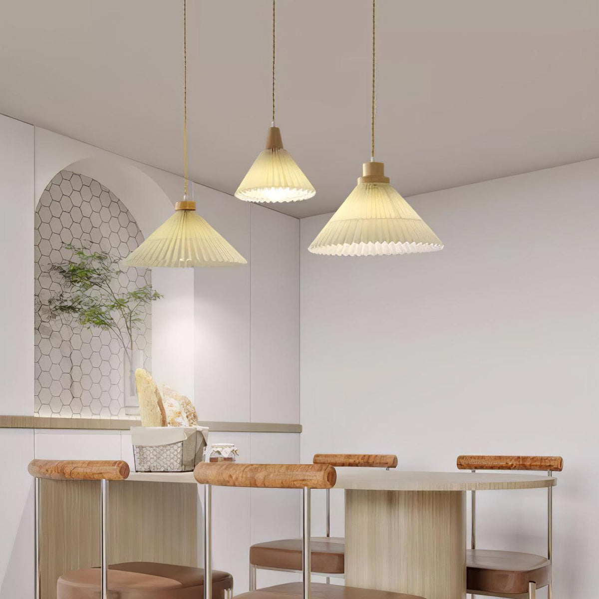Enon Wooden Pendant Light