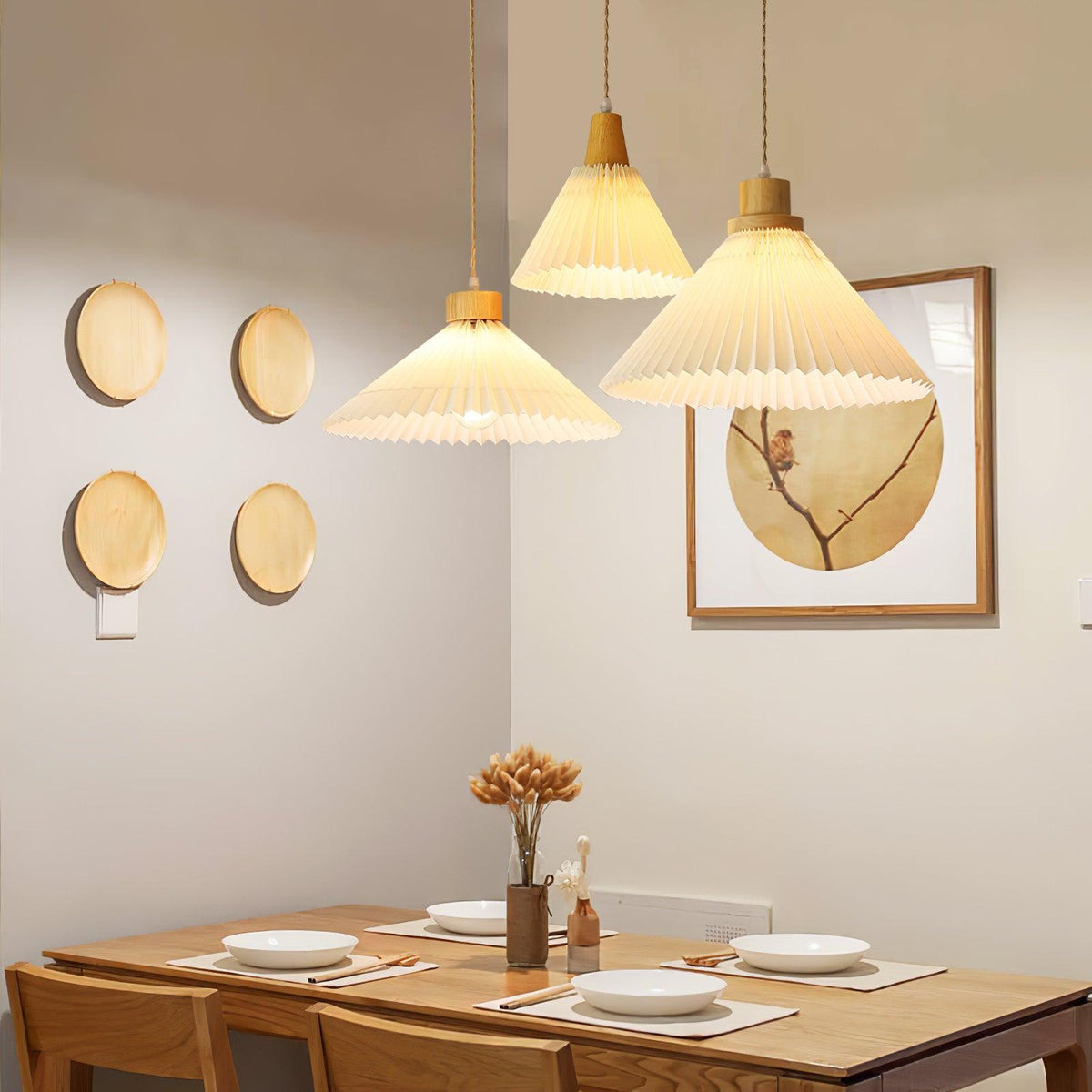 Enon Wooden Pendant Light