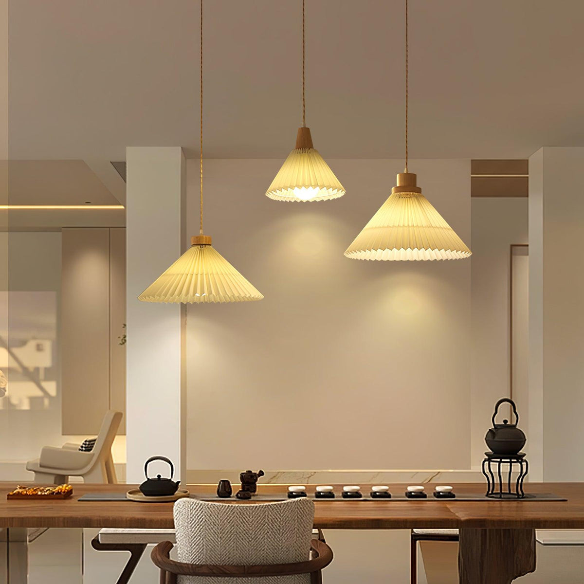 Enon Wooden Pendant Light