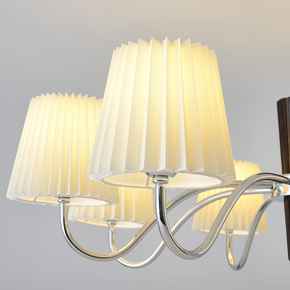 Lininaine Chandelier Pleated Fabric Classic