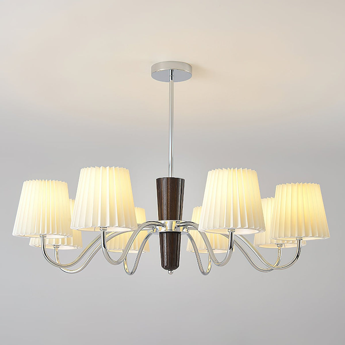 Lininaine Chandelier Pleated Fabric Classic