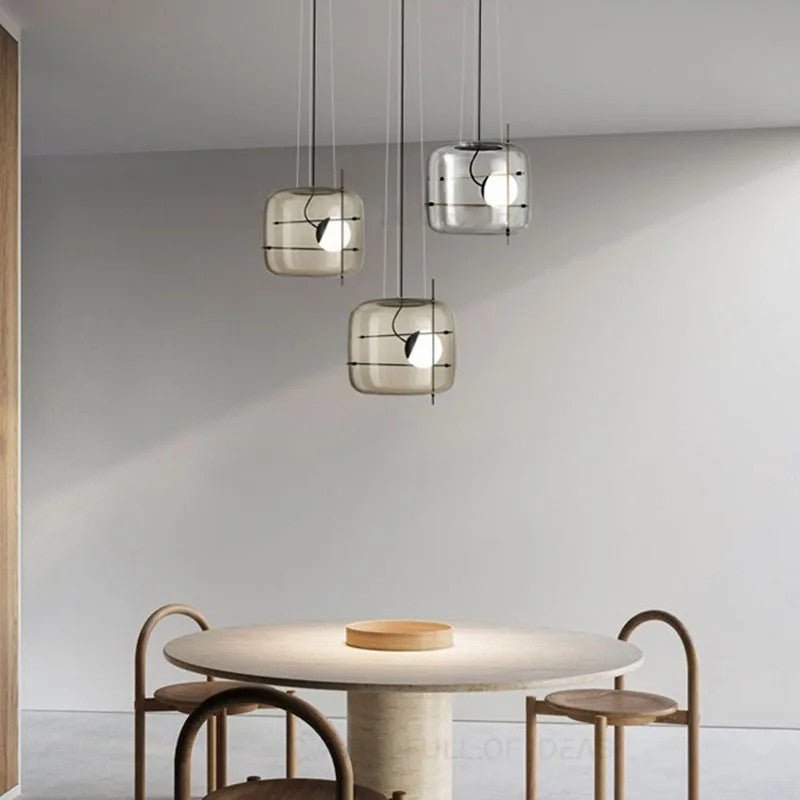 Ivex Glass Contemporary Pendant Light