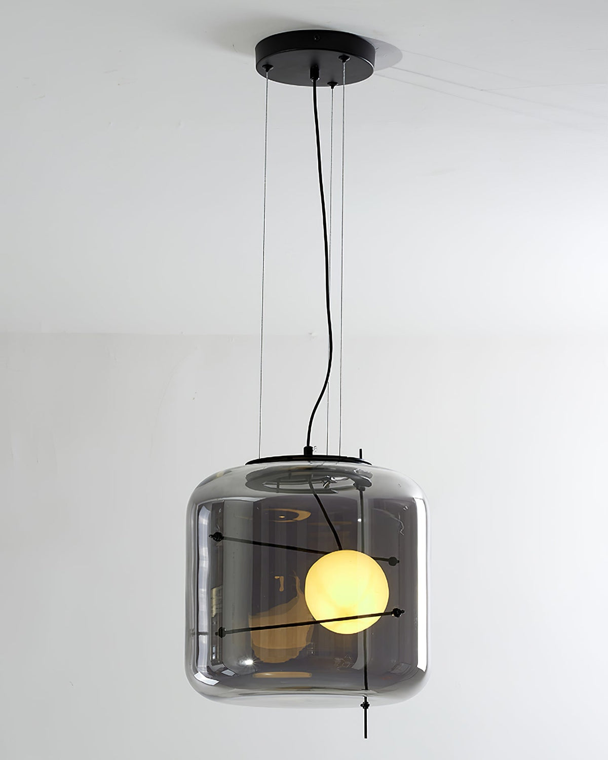 Ivex Glass Contemporary Pendant Light