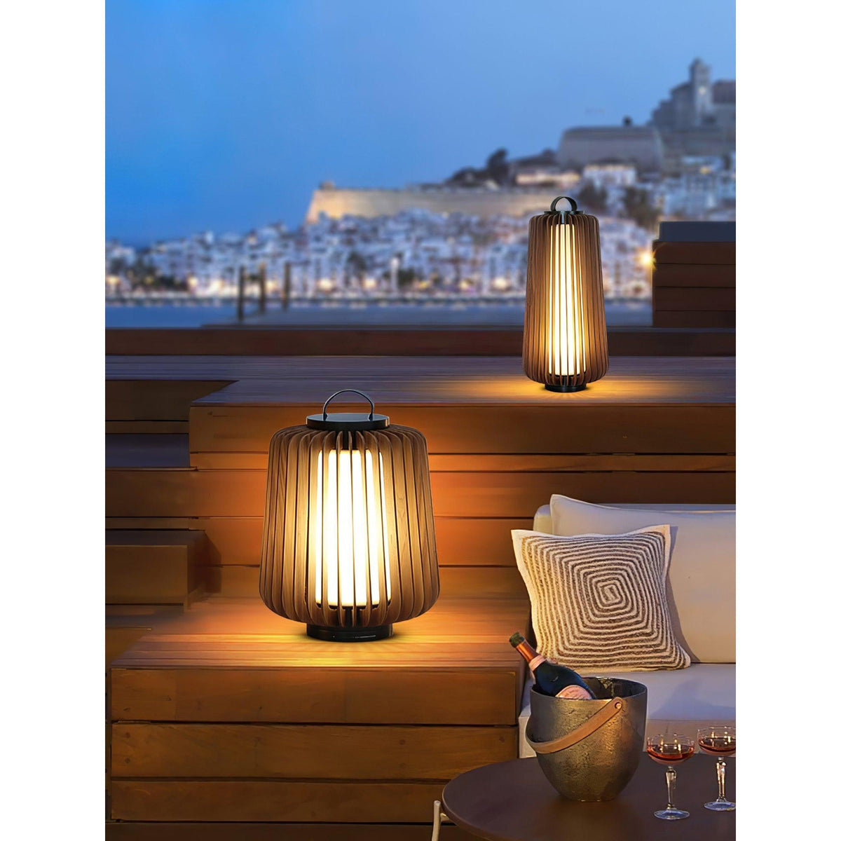 Slat Outdoor Table Light