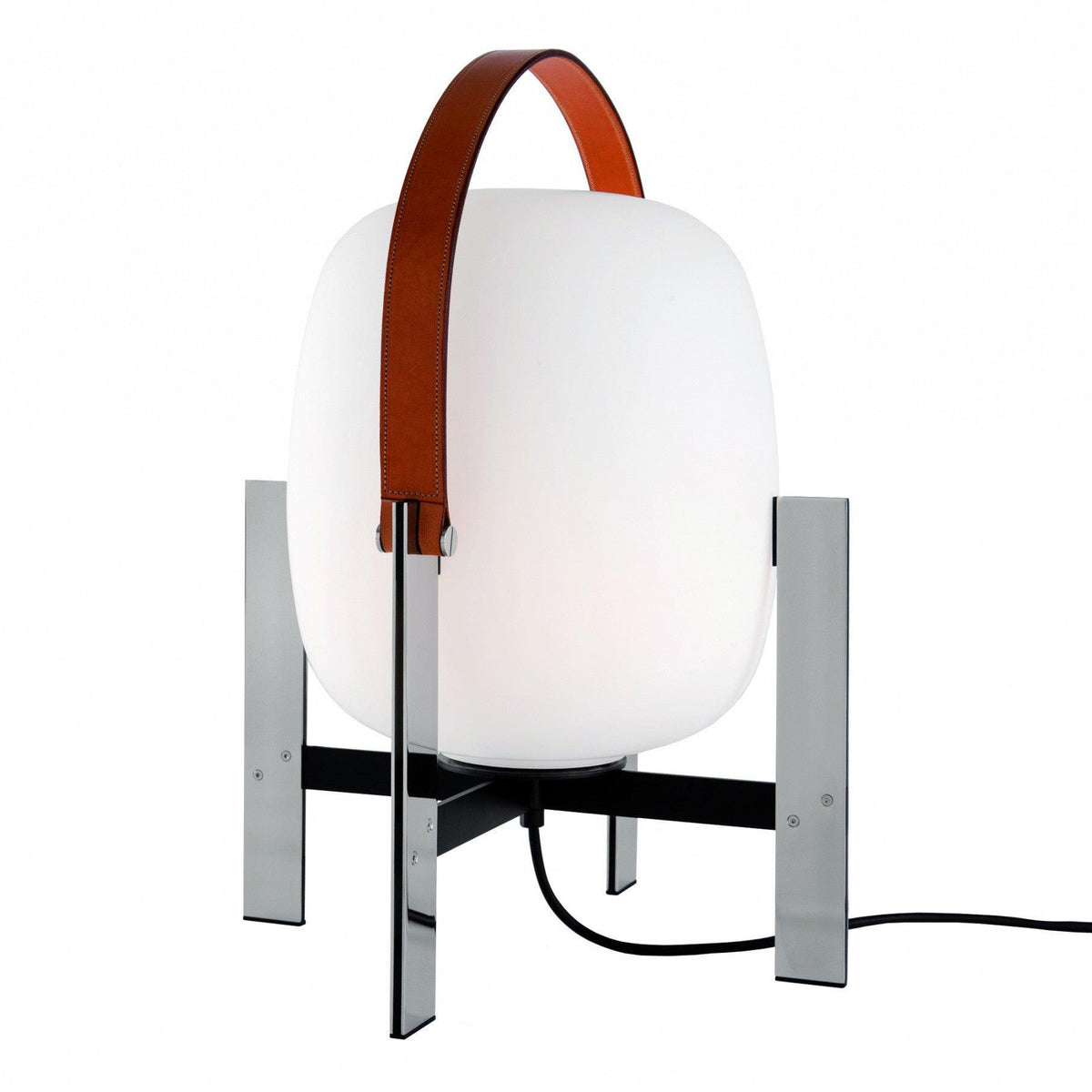 Harper Minimalist Glass Table Lamp