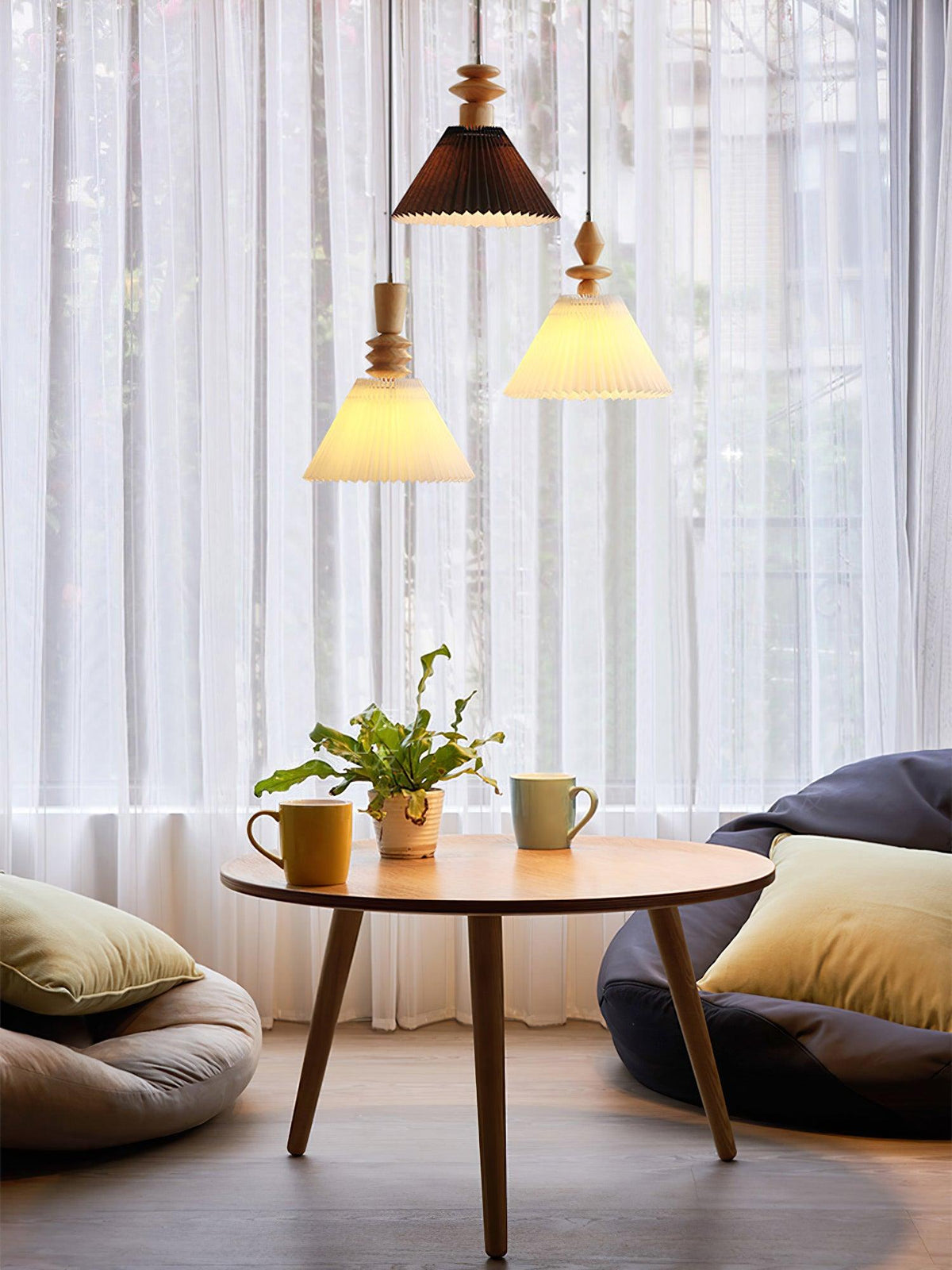 Aldanelia Wood Pendant Light