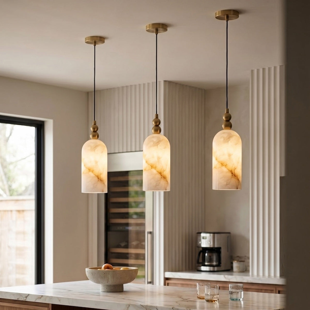 Yalin Alabaster Pendant Light