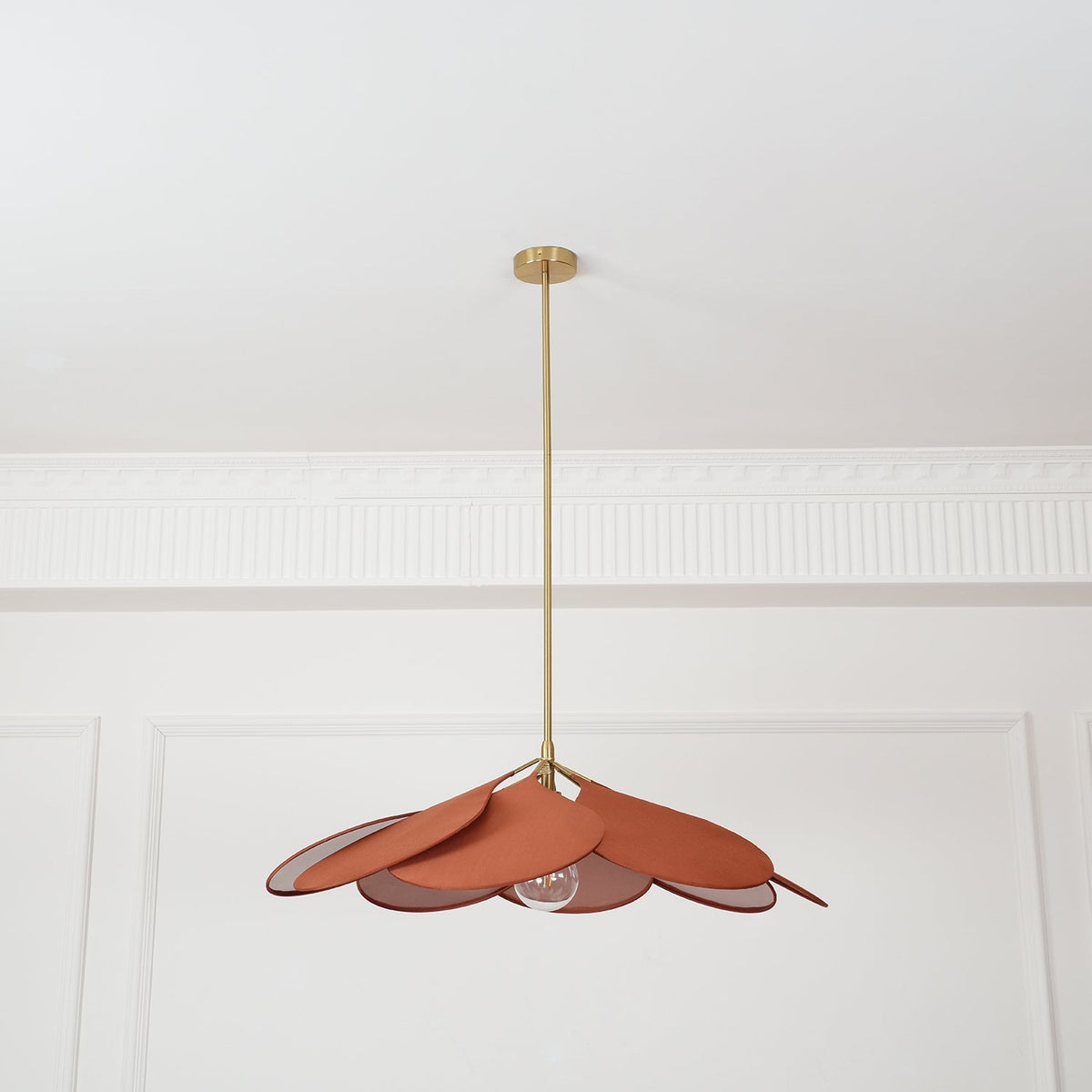 Dax Fabric Nature-inspired Pendant Lamp