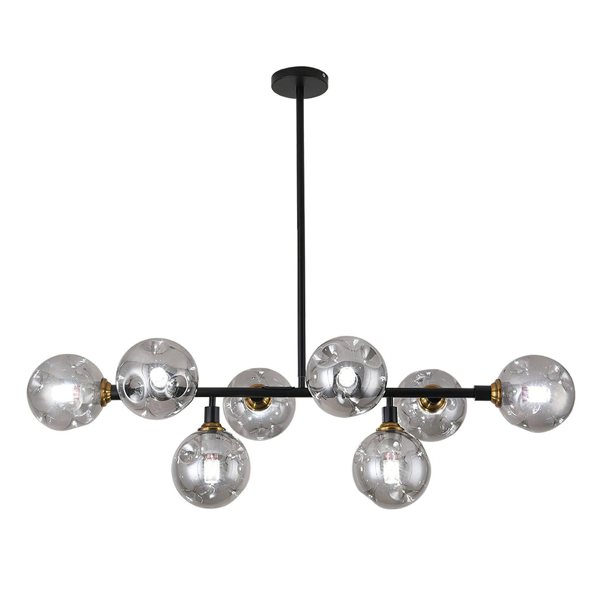 Velaiel Chandelier Glass and Metal