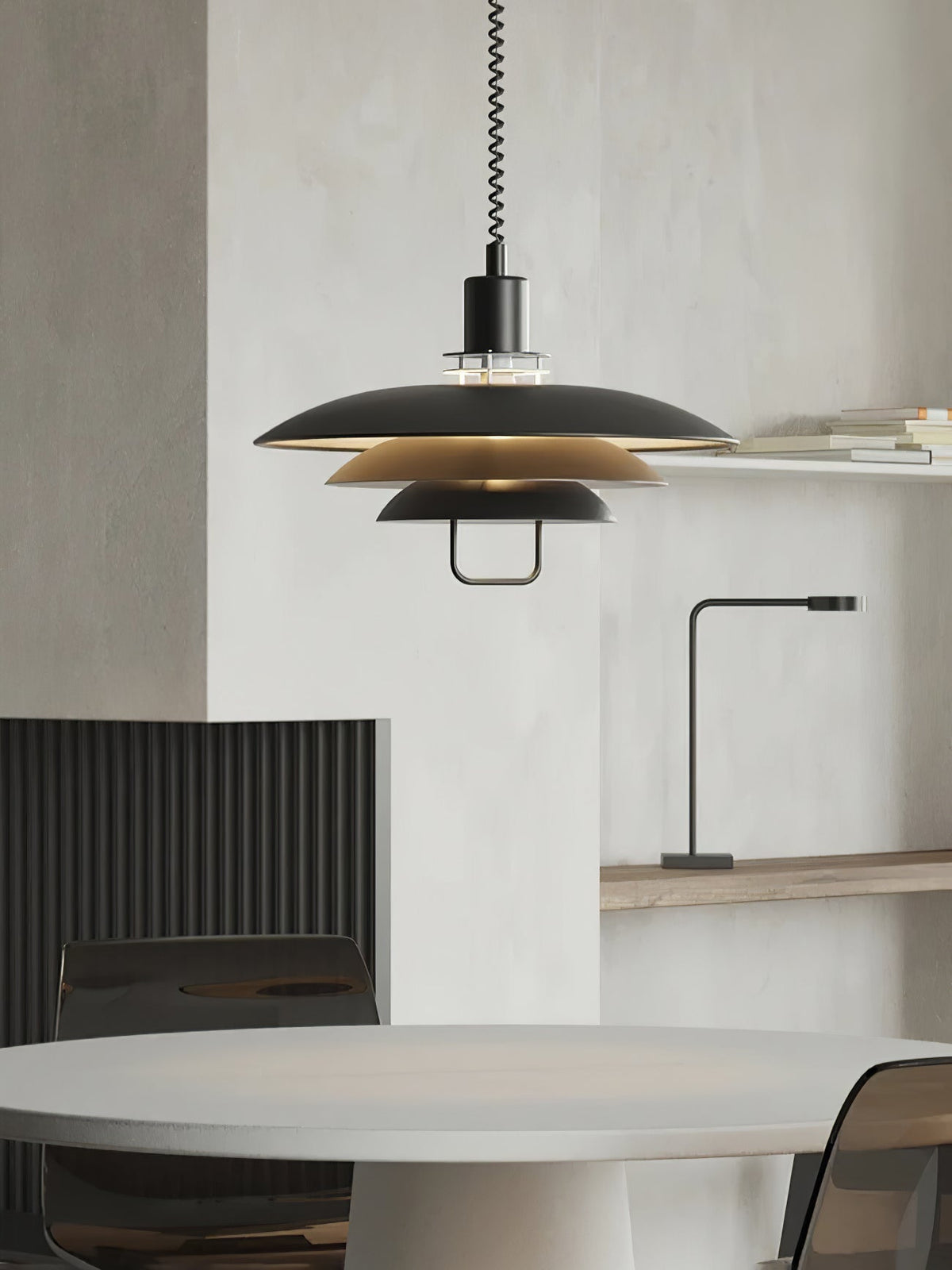 Divor Aluminum Glam Pendant Lamp