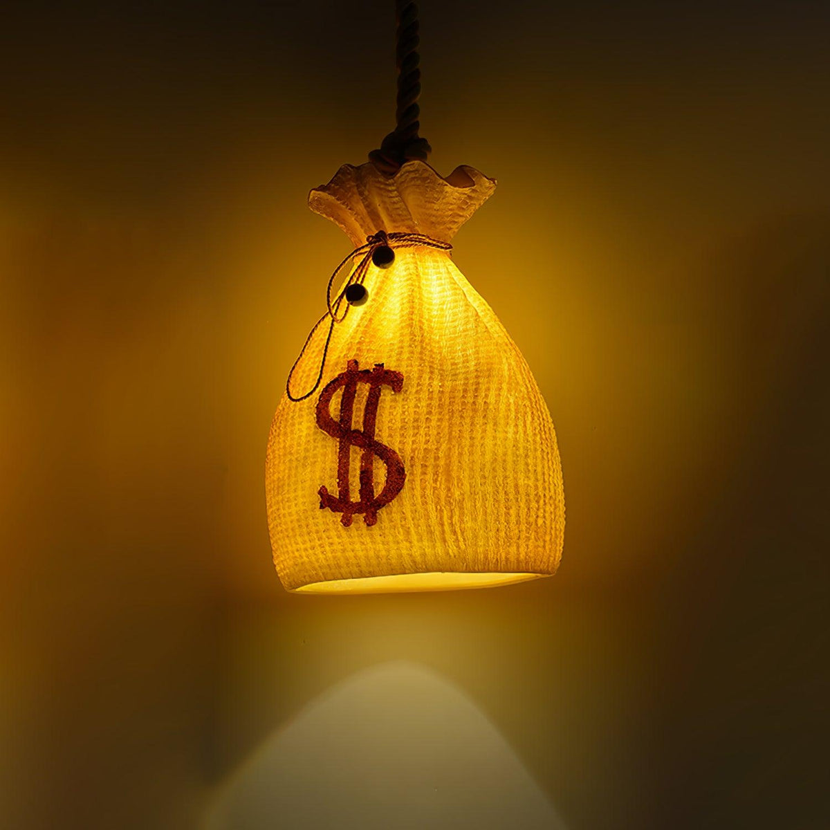 Firten Art Unique Pouch Resin Pendant Lamp