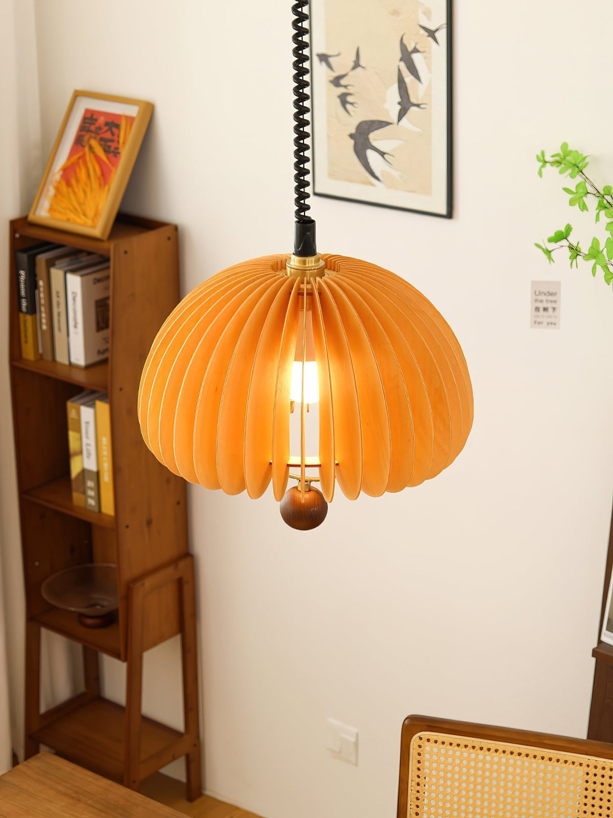 Fisher Modern Wood Pendant Light