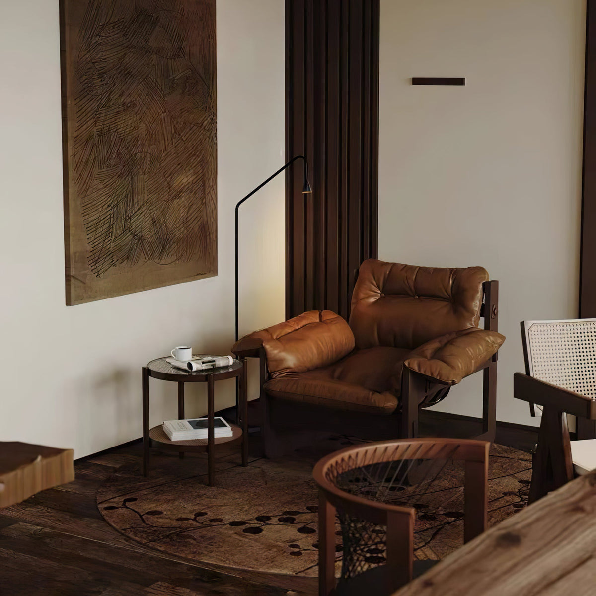 Arc Modern Gold Floor Lamp