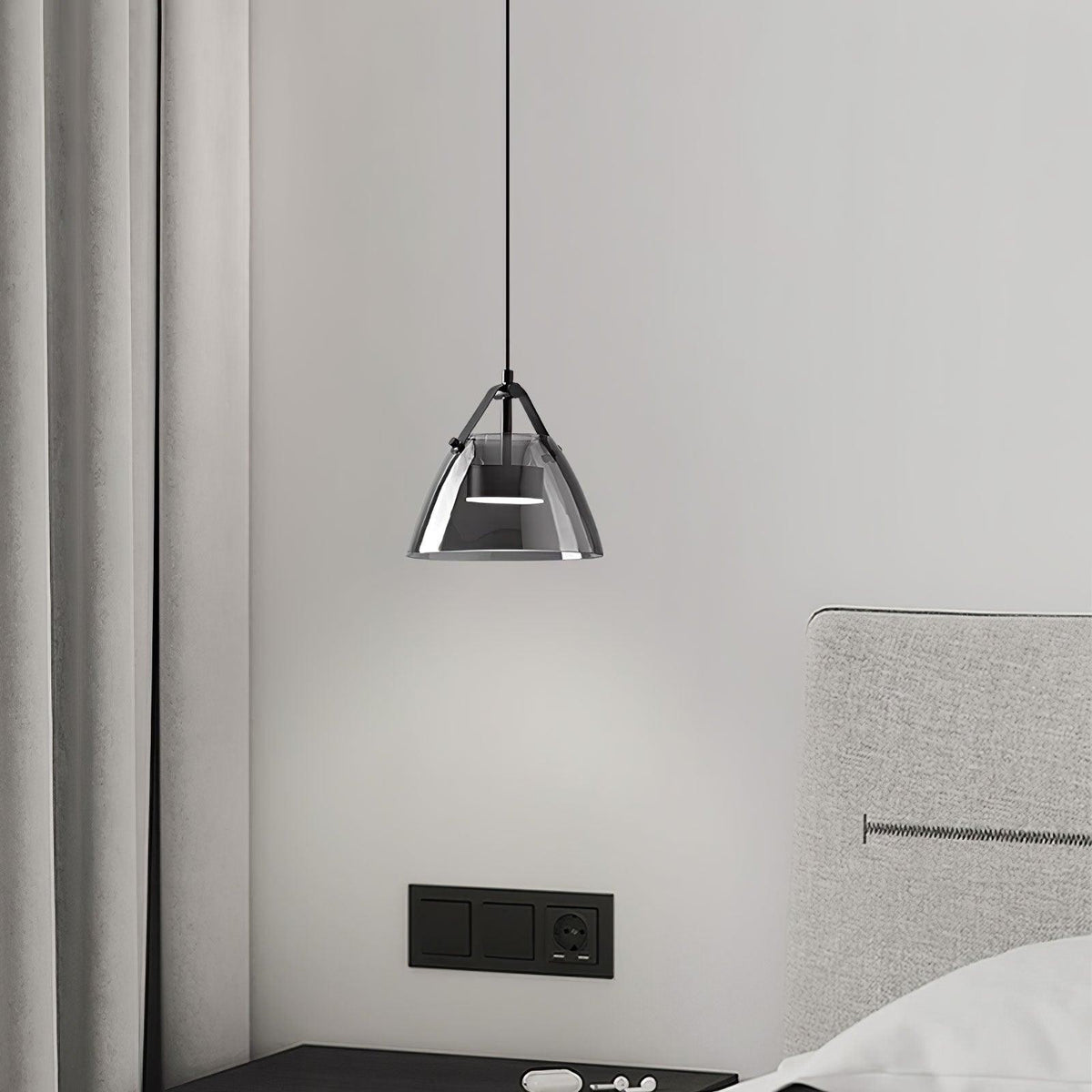 Droplet Elegant Glass Pendant Light