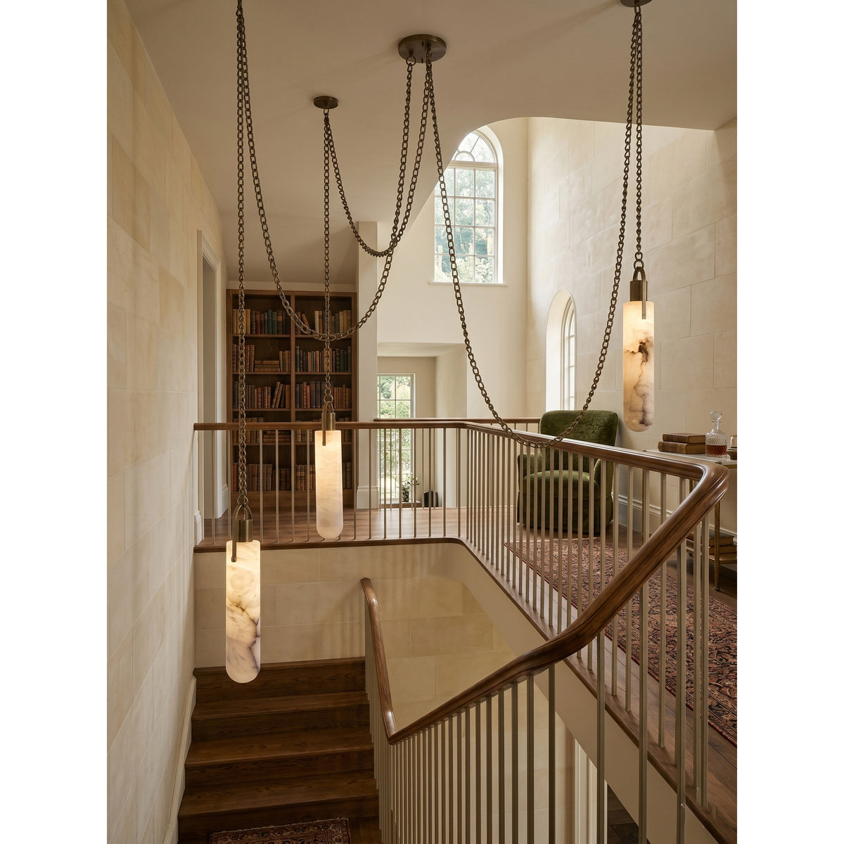 Hagan Alabaster Pendant Light