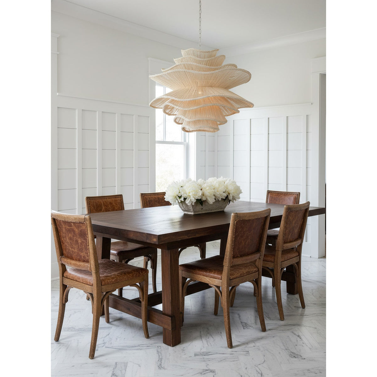 Zaden Rattan Chandelier