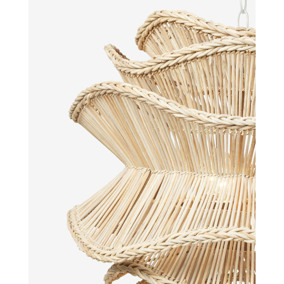 Zaden Rattan Chandelier