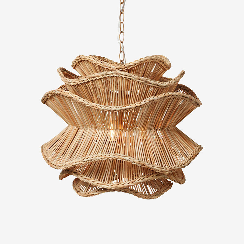 Zaden Rattan Chandelier
