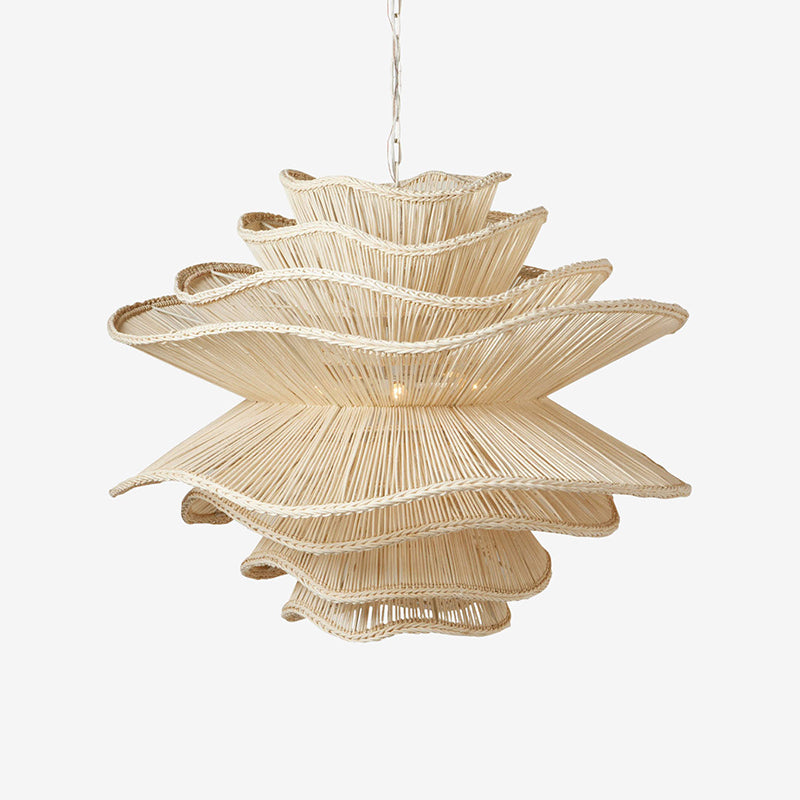 Zaden Rattan Chandelier
