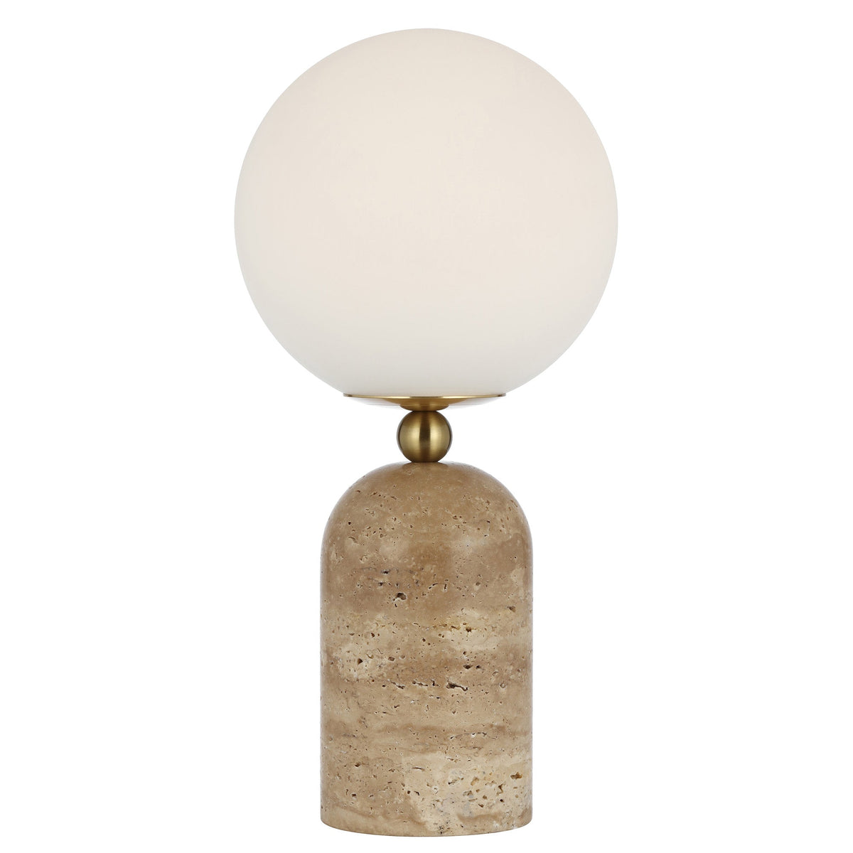 Nuvor Travertine Table Lamp