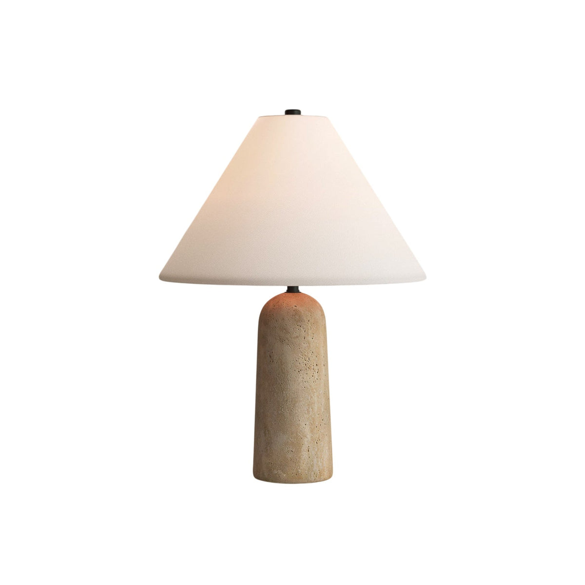 Astere Travertine Table Lamp