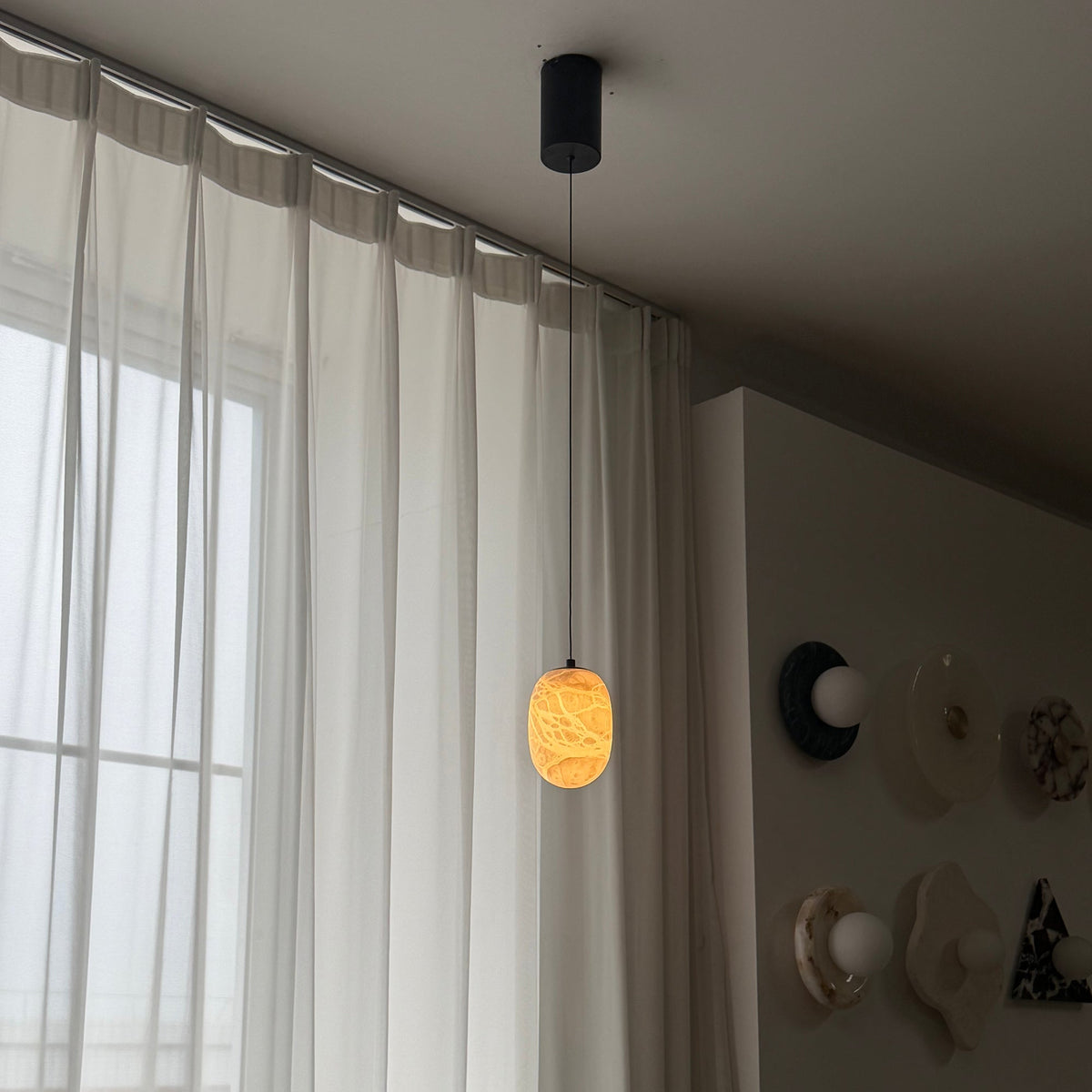 Eireenne Alabaster Pendant Lamp