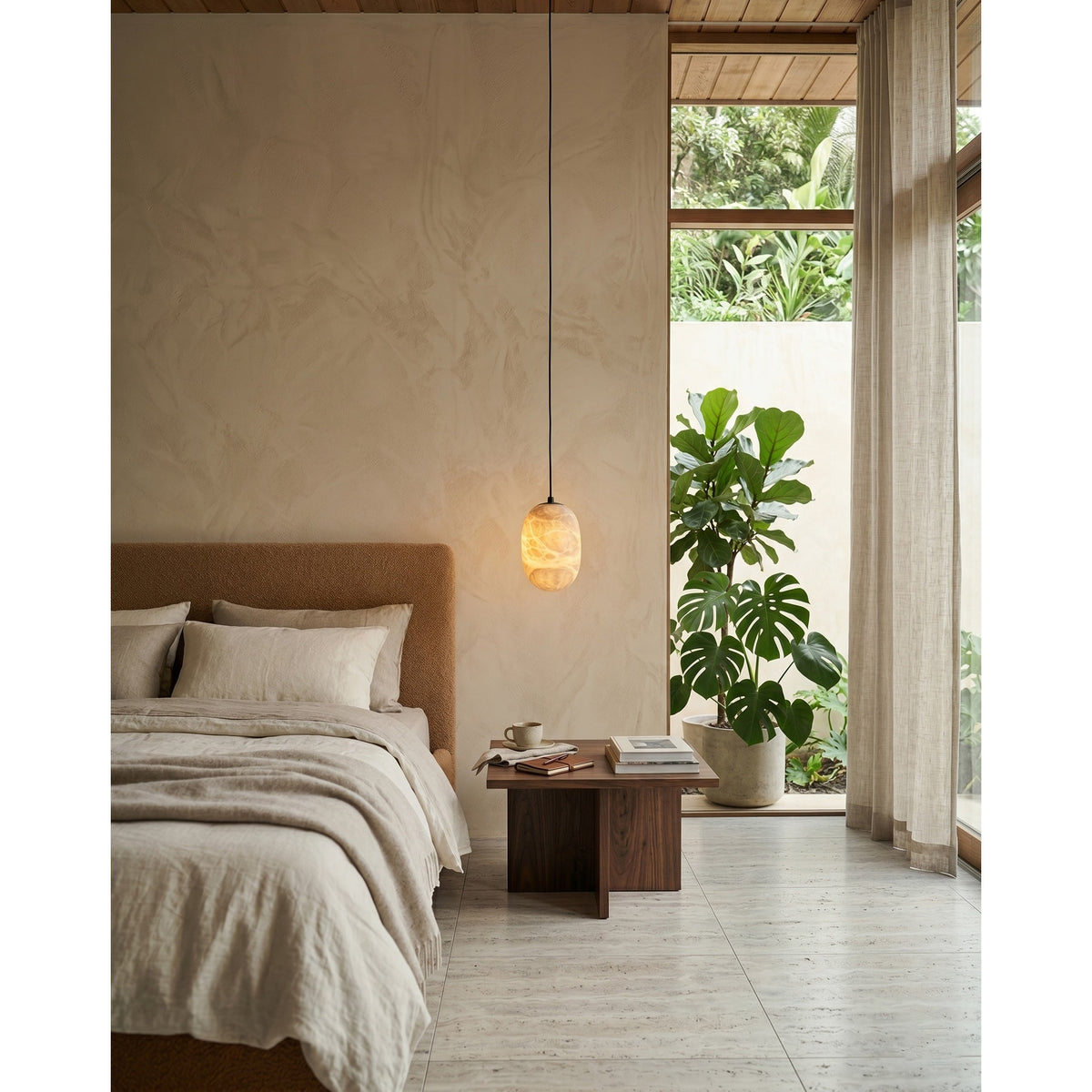 Eireenne Alabaster Pendant Lamp